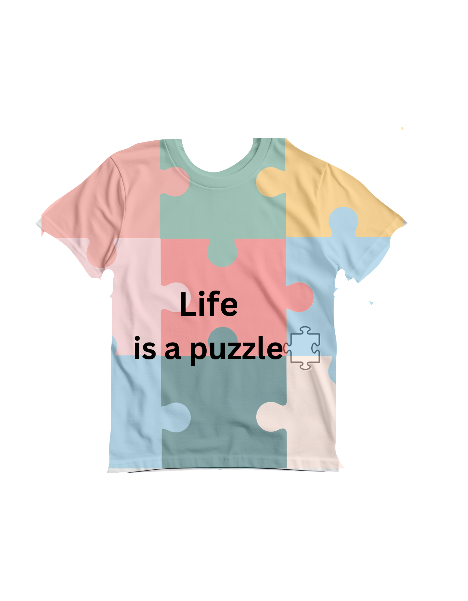 Life is a Puzzle Doodle T-Shirt